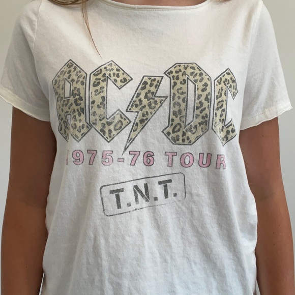 CHEETAH PRINT ACDC TEE - Picture 7 of 7